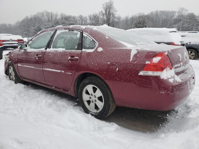 2G1WT58K569418873 - 2006 CHEVROLET IMPALA LT MAROON photo 2