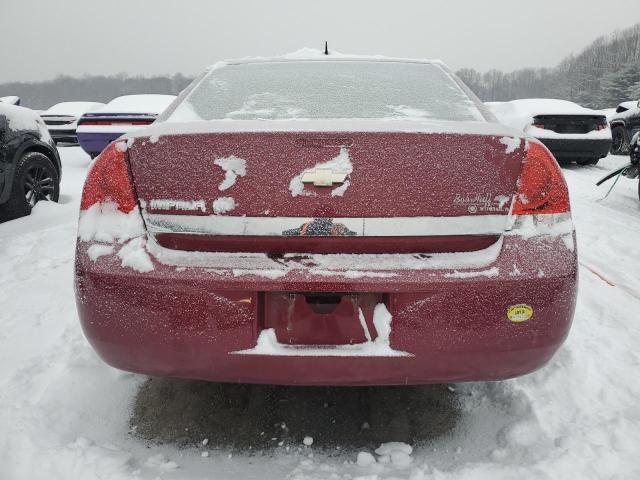 2G1WT58K569418873 - 2006 CHEVROLET IMPALA LT MAROON photo 6