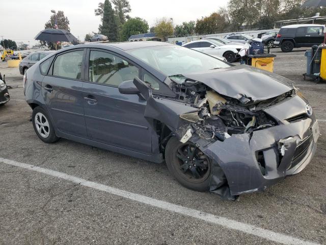 JTDKN3DU9E0375515 - 2014 TOYOTA PRIUS GRAY photo 4