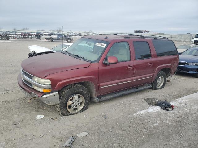 1GNFK16Z72J291584 - 2002 CHEVROLET SUBURBAN K1500 BURGUNDY photo 1