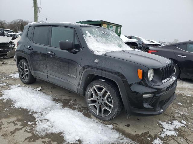 ZACNJCABXMPM21757 - 2021 JEEP RENEGADE SPORT BLACK photo 4