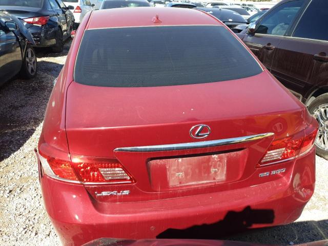 JTHBK1EG7A2355508 - 2010 LEXUS ES 350 RED photo 6