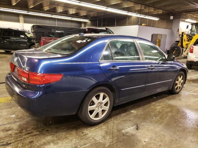 1HGCM665X5A036496 - 2005 HONDA ACCORD EX BLUE photo 3