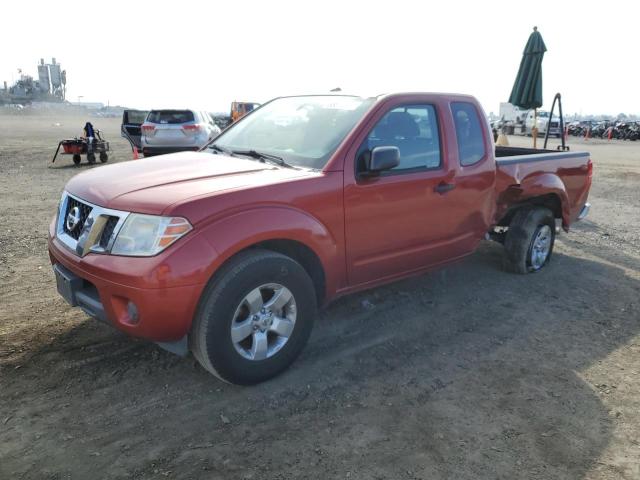1N6BD0CT4DN750574 - 2013 NISSAN FRONTIER S RED photo 1