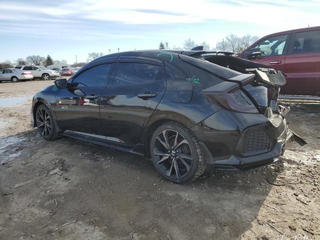 SHHFK7H97JU225663 - 2018 HONDA CIVIC SPOR BLACK photo 2