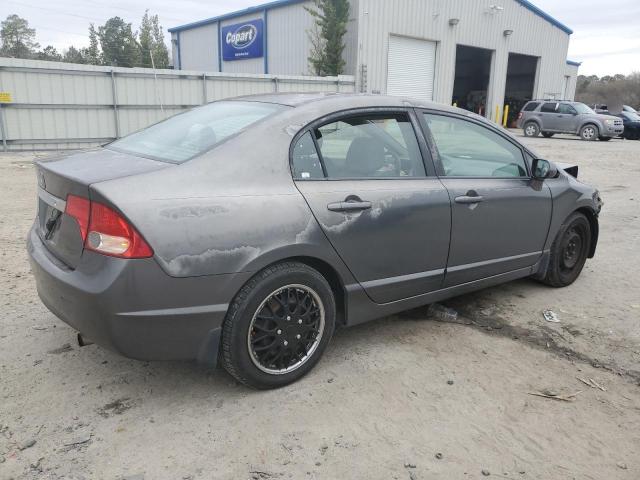 2HGFA16549H531759 - 2009 HONDA CIVIC LX GRAY photo 3