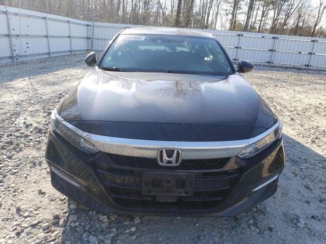 1HGCV3F15JA001674 - 2018 HONDA ACCORD HYBRID BLACK photo 5