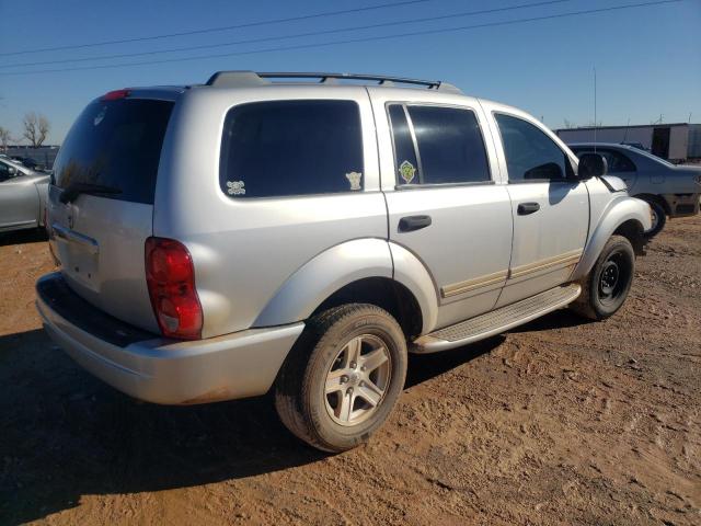 1D4HB58N14F203754 - 2004 DODGE DURANGO LIMITED SILVER photo 3