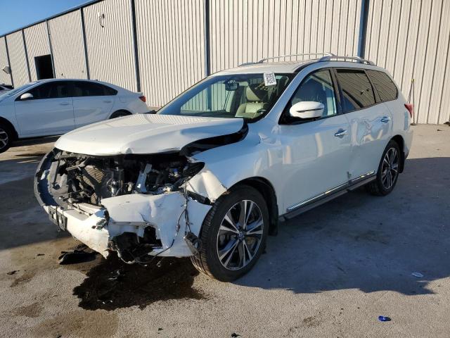 5N1DR2MM0HC637444 - 2017 NISSAN PATHFINDER S WHITE photo 1
