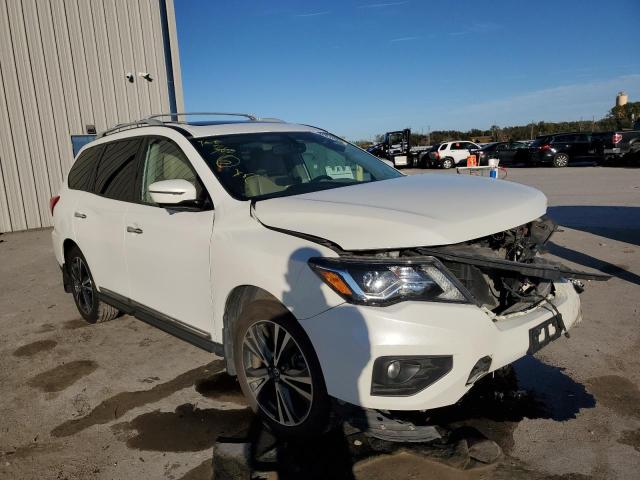 5N1DR2MM0HC637444 - 2017 NISSAN PATHFINDER S WHITE photo 4
