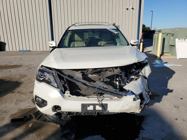 5N1DR2MM0HC637444 - 2017 NISSAN PATHFINDER S WHITE photo 5