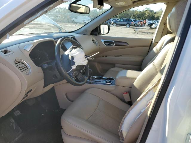 5N1DR2MM0HC637444 - 2017 NISSAN PATHFINDER S WHITE photo 7
