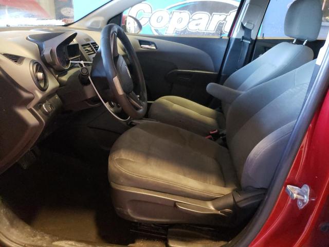 1G1JA5SG4D4217180 - 2013 CHEVROLET SONIC LS წითელი ფოტო 7