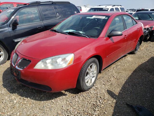 1G2ZG558264226707 - 2006 PONTIAC G6 SE1 RED photo 2