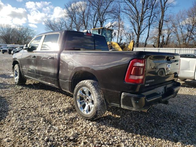 1C6SRFMT1KN640821 - 2019 RAM 1500 BIG HORN/LONE STAR BROWN photo 2