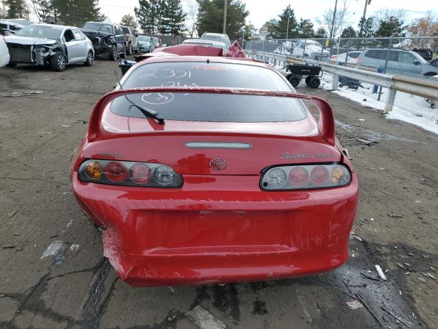 JT2DE82A7V1000790 - 1997 TOYOTA SUPRA SPORT ROOF LIMITED RED photo 6