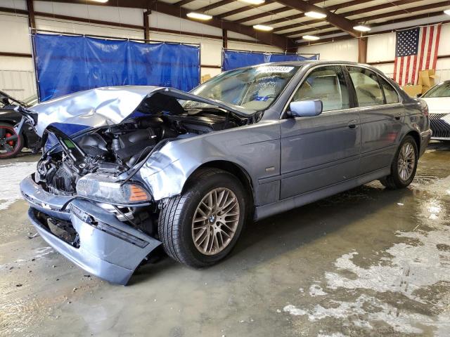 WBADT63452CH87068 - 2002 BMW 530 I AUTOMATIC BLUE photo 1