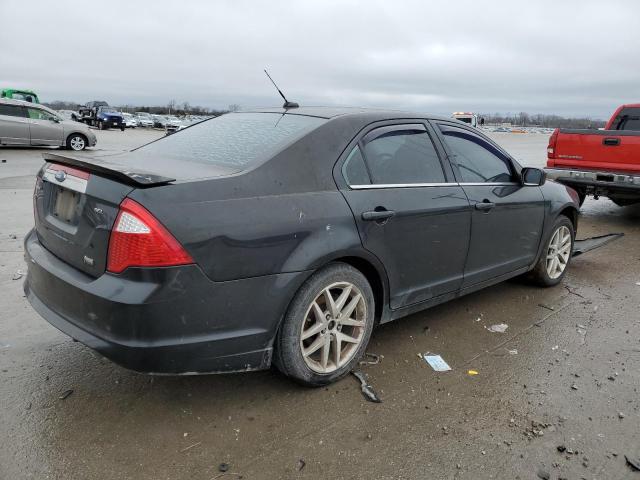 3FAHP0JG4AR285383 - 2010 FORD FUSION SEL BLACK photo 3