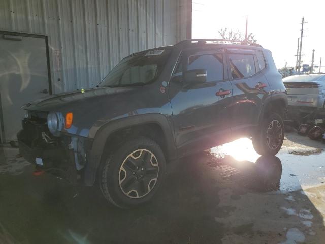 ZACCJBCT3FPB18672 - 2015 JEEP RENEGADE TRAILHAWK GRAY photo 1