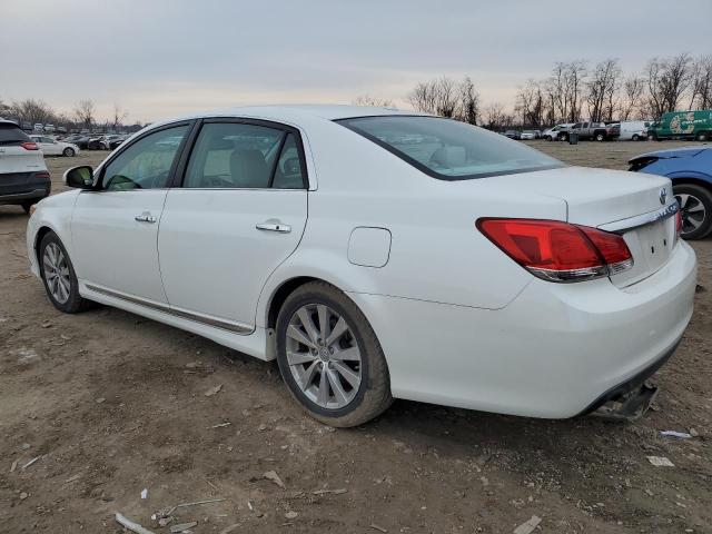 4T1BK3DB4BU378992 - 2011 TOYOTA AVALON BASE WHITE photo 2