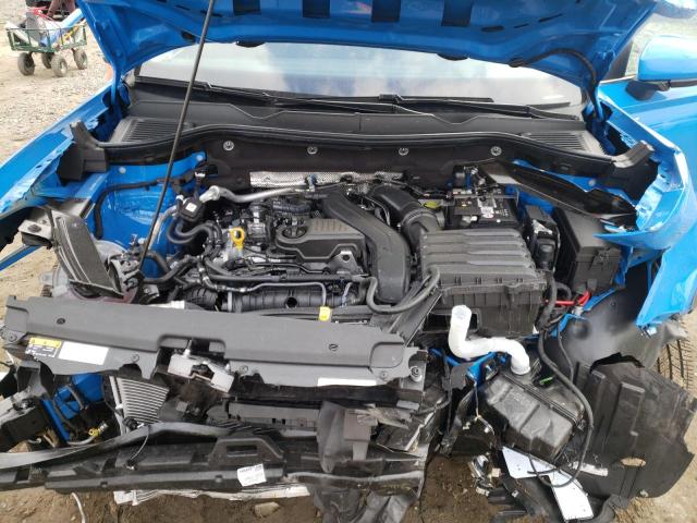 3VVPX7B24NM095072 - 2022 VOLKSWAGEN TAOS SE IQ DRIVE BLUE photo 12