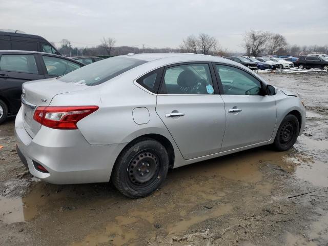 3N1AB7AP2HY389683 - 2017 NISSAN SENTRA S SILVER photo 3