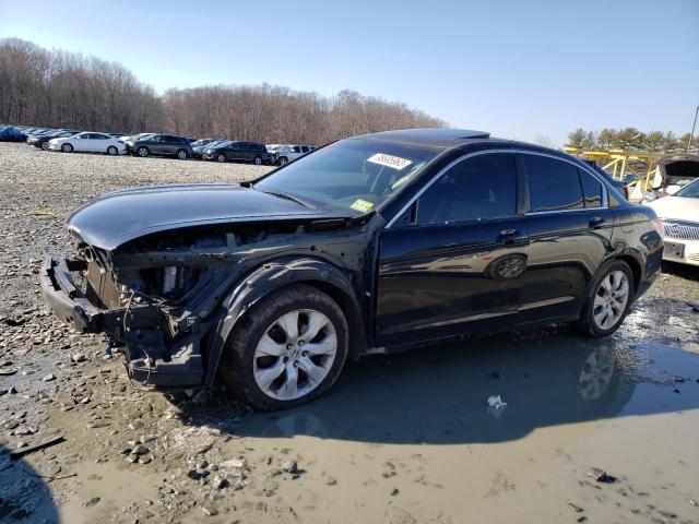 1HGCP26828A018816 - 2008 HONDA ACCORD EXL BLACK photo 1