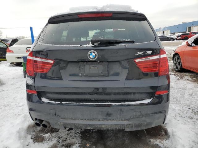 5UXWX7C5XG0K36542 - 2016 BMW X3 XDRIVE35I BLACK photo 6