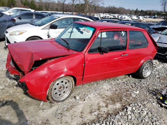 1VWDC0178DV006171 - 1983 VOLKSWAGEN RABBIT GTI SPORT RED photo 1