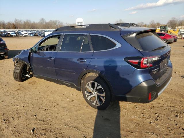 4S4BTANC1N3145378 - 2022 SUBARU OUTBACK LIMITED BLUE photo 2