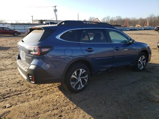 4S4BTANC1N3145378 - 2022 SUBARU OUTBACK LIMITED BLUE photo 3