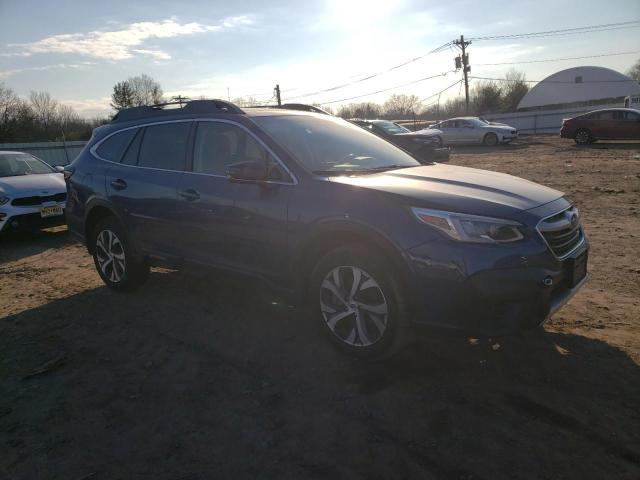 4S4BTANC1N3145378 - 2022 SUBARU OUTBACK LIMITED BLUE photo 4