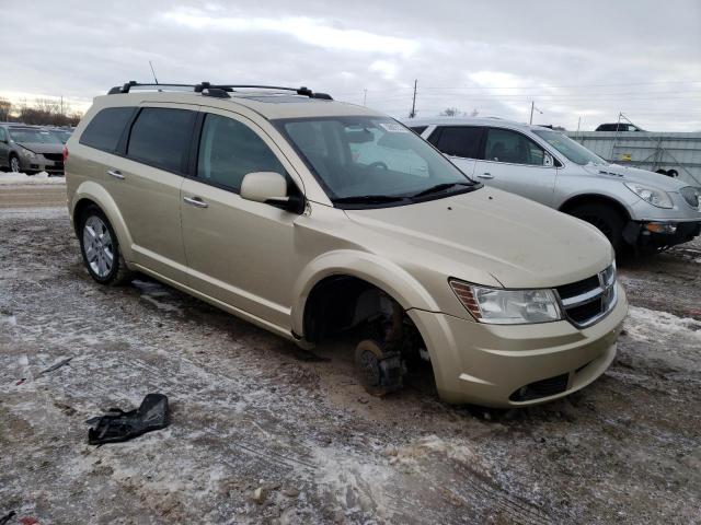 3D4PH6FV9AT185167 - 2010 DODGE JOURNEY R/T TAN photo 4