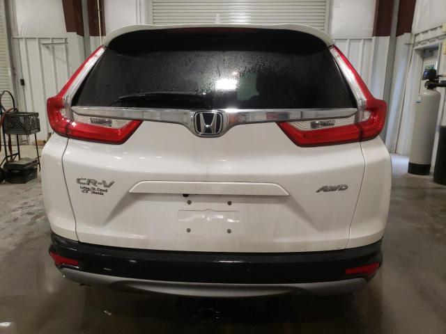 5J6RW2H51KL019055 - 2019 HONDA CR-V EX WHITE photo 6