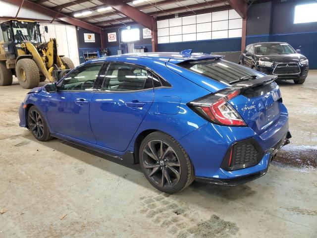 SHHFK7H94JU423889 - 2018 HONDA CIVIC SPORT TOURING BLUE photo 2