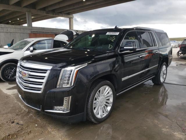 1GYS4KKJ3KR319237 - 2019 CADILLAC ESCALADE ESV PLATINUM შავი ფოტო 1