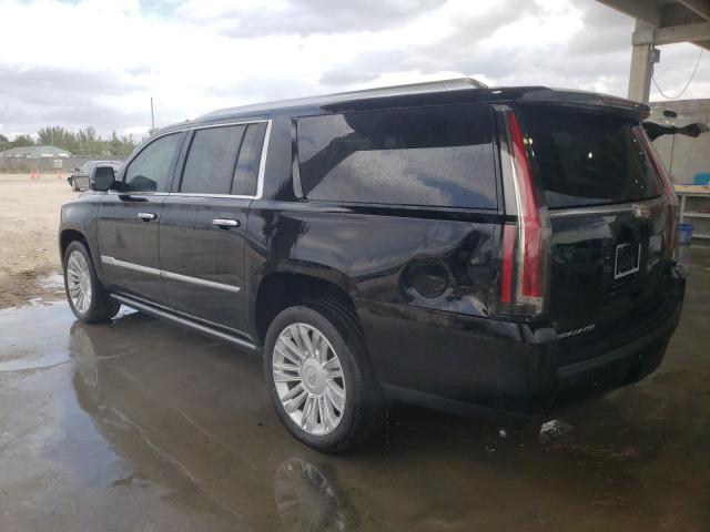 1GYS4KKJ3KR319237 - 2019 CADILLAC ESCALADE ESV PLATINUM BLACK photo 2