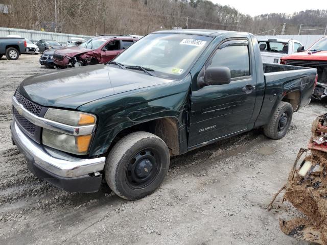 1GCCS148958275243 - 2005 CHEVROLET COLORADO GREEN photo 1