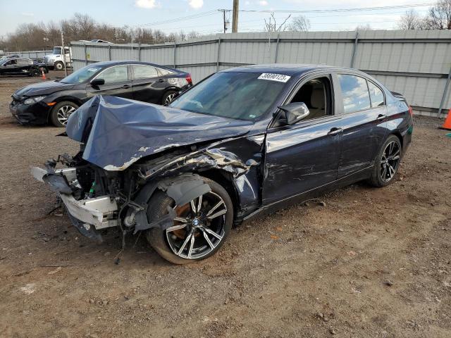 WBA3C3G57FNS75459 - 2015 BMW 320 I XDRIVE BLUE photo 1