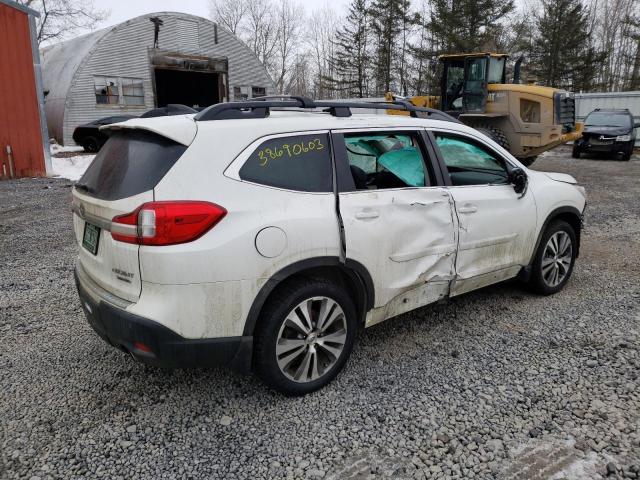 4S4WMALD2K3467906 - 2019 SUBARU ASCENT LIMITED WHITE photo 3