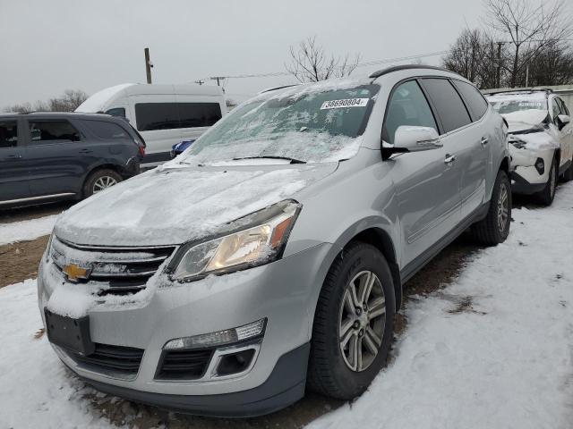 1GNKVHKD8GJ287690 - 2016 CHEVROLET TRAVERSE LT SILVER photo 1