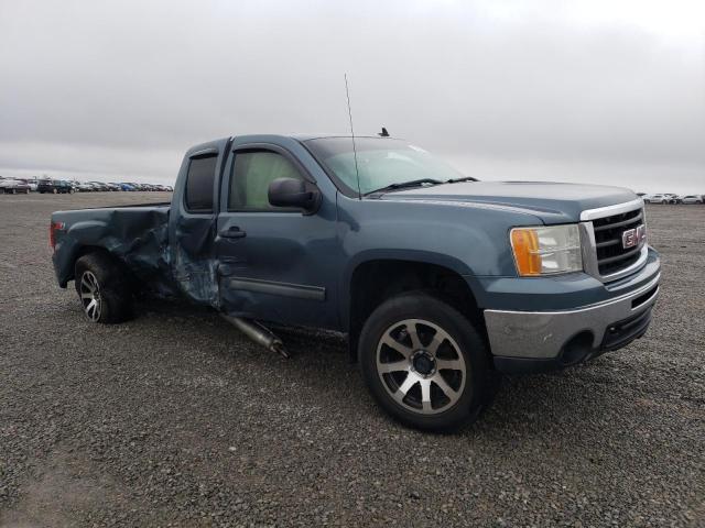 1GTR2VE09BZ454723 - 2011 GMC SIERRA K1500 SLE BLUE photo 4