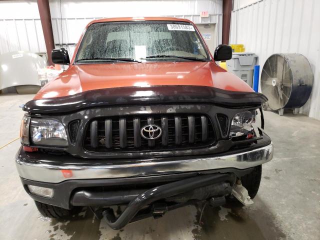 5TEGN92N53Z199385 - 2003 TOYOTA TACOMA DOUBLE CAB PRERUNNER BURGUNDY photo 5