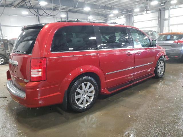 2A8HR54159R614000 - 2009 CHRYSLER TOWN & COU TOURING წითელი ფოტო 3