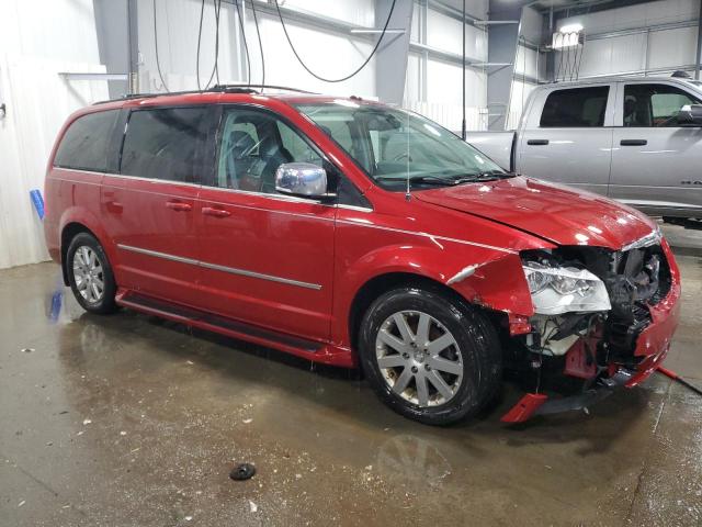 2A8HR54159R614000 - 2009 CHRYSLER TOWN & COU TOURING წითელი ფოტო 4