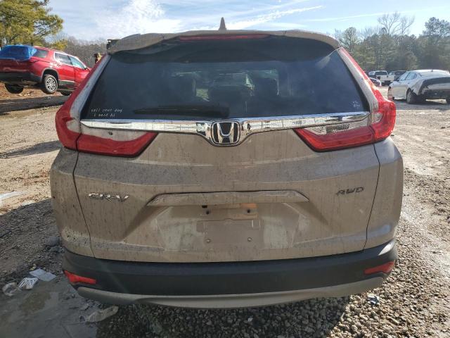 5J6RW2H53KL000586 - 2019 HONDA CR-V EX TAN photo 6