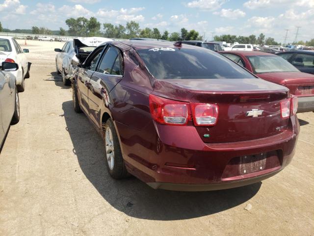 1G11C5SL1FF209942 - 2015 CHEVROLET MALIBU 1LT MAROON photo 3