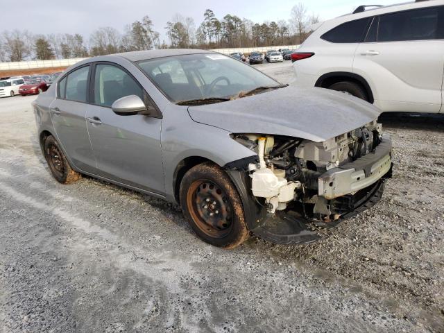 JM1BL1TFXD1820883 - 2013 MAZDA 3 I GRAY photo 4