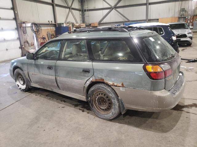4S3BH675X37646793 - 2003 SUBARU LEGACY OUTBACK AWP 绿色 照片 2