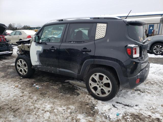 ZACCJBDT9FPB88689 - 2015 JEEP RENEGADE LIMITED BLACK photo 2